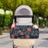 miaozhen Red Traditional Floral Design baby stroller organizers stroller caddy insulated carrito para accesorios para