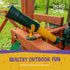 Jack and June Signature Green and Yellow Telescope Playset Attachment with 360 Degree Spin