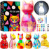 Goodyking Paint Your Own Cat Lamp Kit, DIY Cat Crafts Night Light for Kids Ages 8-12, Birthday Easter Party Gift