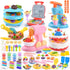 5-in-1 Color Dough Sets for Kids Ages 3+ DIY Food Maker Toys