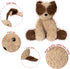 14" 3.5 Niuniu Daddy | Pound Dog Weighted Stuffed Animal, Heavy Doggy Pillowfort Plush Toys for Kids Adults, Weighted