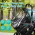 Rain Cover, Compatible with Doona Infant Car Seat Stroller, Protects from Rain, Snow, Wind, Cold, Side Ventilation