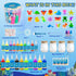 116PCS Set 18 100ml 150+ Magic Glow-in-The-Dark Gel Water Fairy Toy, Aqua DIY Elf with Shape Molds, Gels, Water Squishy