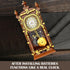 Set, 14+ (751 Vziimo Retro Clock Building Blocks Vintage Pendulum Clock Model Kit with Real Functional Timepiece