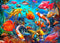 Vermont Christmas Company 1000 Piece Tropical Fish Jigsaw Puzzle