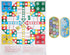Flight Chess, Portable Aeroplane Chess Game Set with Oval Box, Leisure Sports Supplies