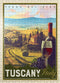 MyPuzzle Italy, Tuscany: Vintage Poster Terra Del Vino - Premium 500 Piece Jigsaw Puzzle for Adults