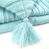 XMWEALTHY Newborn Baby Wrap Swaddle Blanket, Knit Sleeping Bag, Stroller Wrap (Sky Blue, 0-6 Month)