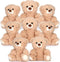 Jenaai 8 Pcs 10 Inch Bear Stuffed Animals Bulk Cute Baby Shower