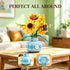 LUKHANG Sets 14+ (539 Flowers Building Blocks Botanicals Adults Technic, Sunflowers Flower Plants Collection Block