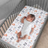 Bedtime Originals 52x28x8 Inch (Pack 1) Woodland Friends Fitted Crib Sheet, Multicolor