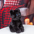 10 Inches. Plushland Black Panther Stuffed Animal Realistic Plush Panther for Kids and Adults