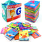 MoraBaby 26 Pieces Soft Alphabet Cards with Cloth Storage Bag for Babies Infants,