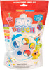 Air Dough - Multicolor, Air Dry, Ultra Light, Non-Toxic Modeling, Colorable, Paintable Clay in a Resealable Bag Including Sculpting tool, Paintbrush, Paint colors, Color markers, Googly Eyes by Scentco