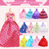 99 5 12 2 2 10 57 11.5 inch Ecore Fun Pcs Doll Clothes Outfits and Accessories- Princess/ Wedding Gowns Fashion Dresses