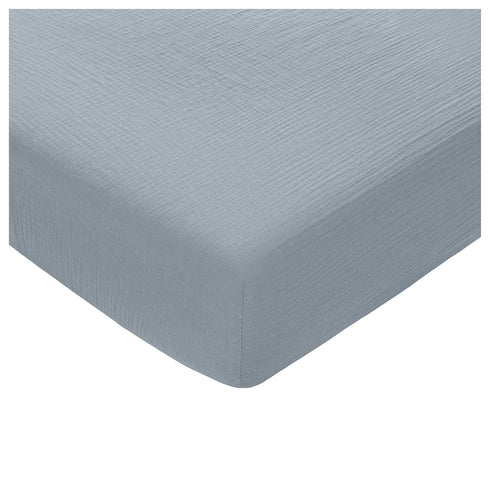 Set Baby Washcloths & Muslin Fitted Crib Sheet - Comfy Cubs Bundle