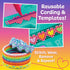 Just My Style Fashion Punch Style & Stitch Loom, Friendship Bracelet Kit for Jewelry Making, Great for Kids Arts &