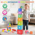 DICROON 3+ 1-10 Wooden Number Building Blocks & Stacking Toys for Toddlers Years Old, Digital Building Blocks, Digital