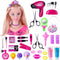 Styling Head Doll for Girls' Hair and Makeup Practice with Accessories and Hair Dryer