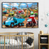 HUADADA Puzzles for Kids Ages 4-8, 100 Piece Construction Vehicles Educational Jigsaw Puzzles for Boys and Girls