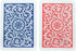 Copag 1546 Design 100% Plastic Playing Cards, Poker Size, Red/Blue, Jumbo Index, 1 Set