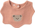 Set 5 Baby Bibs Cotton of Adjustable Scalloped Drool Bibs for Boys & Girls, Soft & Washable, Newborn to Toddler Feeding