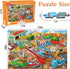 Puzzles for Kids Ages 4-10 - Busy Engineering Vehicle - 100 Pieces Jigsaw Puzzle for Learning
