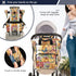 SUABO Backpack Baby Diaper Bag A Full-body Watercolor Of Retriever Large Bag Waterproof Travel Diaper Bags for Moms