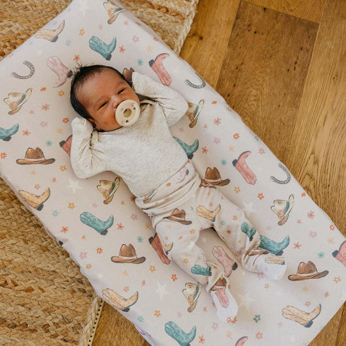 Cheyenne Premium Knit Diaper Changing Pad Cover - Soft and Stylish