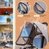 Bemece Stroller Rain Cover, Universal Baby Travel Weather Shield, Windproof and Waterproof