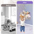 ANROYE Large Corner Stuffed Animal Storage, Purple Wall Hammock for Kids Plushies Toy Organizer