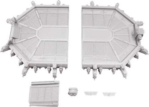 Grimdark Landing Platform Tabletop Terrain by War Scenery for Wargames and RPGs 28mm 32mm Miniatures