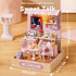 Flever Miniature Dollhouse DIY Kit - Sweet Talk Room with Furniture