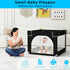 36x36 inches) Grobeybees Playpen for Babies and Toddlers, Small Baby Playpen, Playard with Bag, Indoor & Outdoor Play