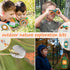 Mitcien Kids Camping Gear Set with Play Tent, Pretend Campfire, Fruits, Marshmallow Toys for Indoor Outdoor