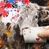 Cow and Flower MTG & TCG Playmat Mouse Pad, 24" x 14" Game Mat for Trading Card Games and Video Games