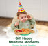 Bamboo Divided Suction Plates for Baby: Strong Non-toxic Eco-Friendly Materials - Dinosaur Design for Toddlers