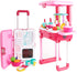 Toy Chef 2-in-1 Travel Suitcase Kitchen Set for Children | Kids' Cooking Playset Includes