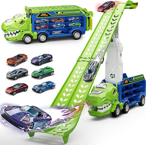 Dinosaur Truck Car Toys for 3, 4, 5, 6, 7, 8 Years