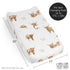 Sweet Jojo Designs Baby Changing Pad Cover Sheet (Boho Highland Cow) for Girls/Boys, Infant/Newborn Diaper Change Table