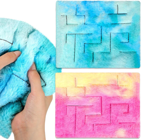 Frienda 2 Pack Marble Maze Mat Fidget Tactile Sensory Toys Stress Relief