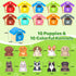 Toddler Toys for 1 2 3 Year Old, 20 Pcs Dog Toys for Kids, Montessori Educational Counting and Matching Toys