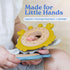 3-Pack 0-12 Set Baby Teething Toys for Months | Food-Grade Silicone & Natural Beech Wood Teether | Easy-to-Hold Animal