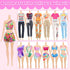 101 Package, 5 2 2 2 67 11.5 inch 3-10 ZITA ELEMENT Pcs Doll Clothes and Accessories Ramdom Style Gift Box Wedding