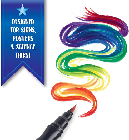 Crayola Washable No Drip Paint Brush Pens, Paint Set for Kids, 5 Count