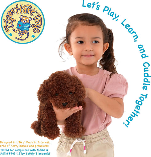 12 Inch TigerHart Laurel The Labradoodle - Stuffed Animal Plush