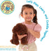 12 Inch TigerHart Laurel The Labradoodle - Stuffed Animal Plush