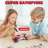 ArtCreativity Metal Model Car Building Kit, 230 PC 3D Car Model Kit for Boys, Red Vintage Toy Racecar
