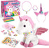 21-Piece Set 3-8 Unicorn Gift for Girls Ages | Soft Plush Stuffed Animals & Dress-Up Accessories Bundle | Idea Birthday