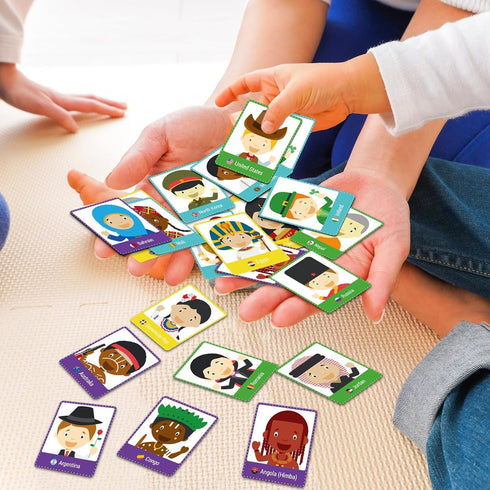 gisgfim 50 Pairs Memory Matching Game, Never Forget a Face Concentration Games